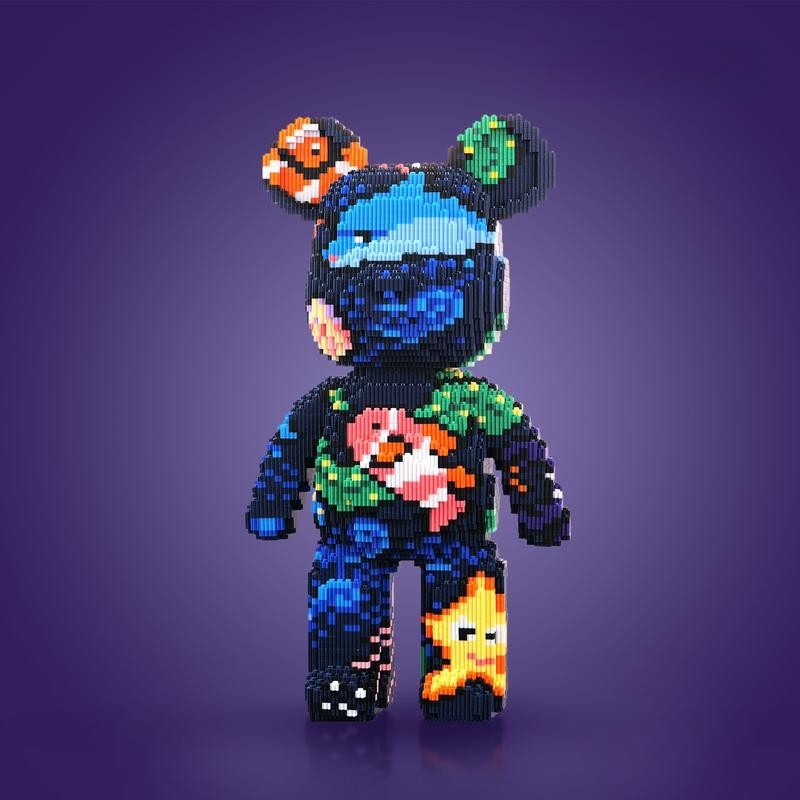 Giant Buildable Brick Bears